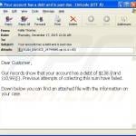 teslacrypt ransomware distributing email sample 2