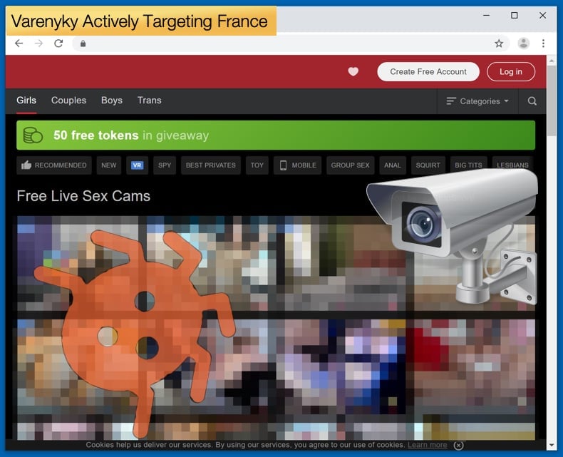 varenyky trojan targeting users from france