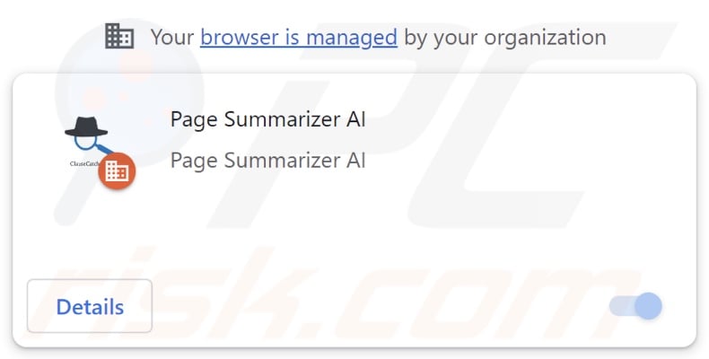 Page Summarizer AI browser extension