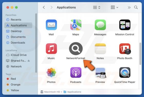 NetworkFormat Adware (Mac)