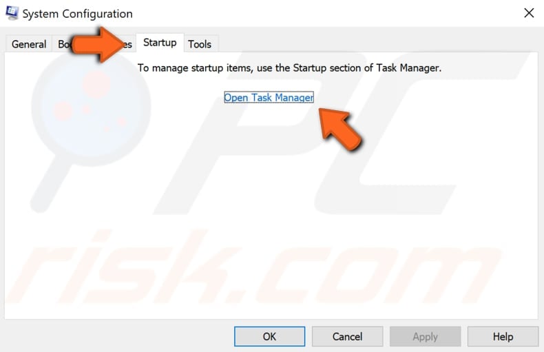 perform clean boot step 3