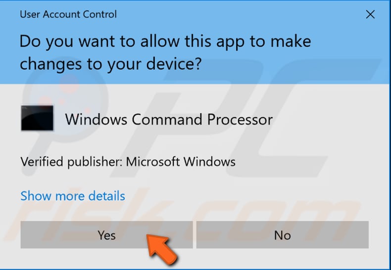 reset ip and clear dns cache step 2