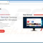 Fake AnyDesk download website (anydeskop[.]tech) spreading BATLOADER malware