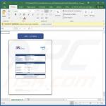 WikiLoader malware spreading Excel document 4
