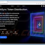 zkSync drainer scam website - zks-foundation[.]com