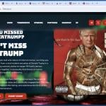 Trump Crypto Tokens Scam fake site