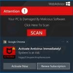 Browser notification spam delivered by a dubious site (example 3)