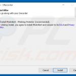 Delusive installer used to distribute Phishalert adware (sample 2)