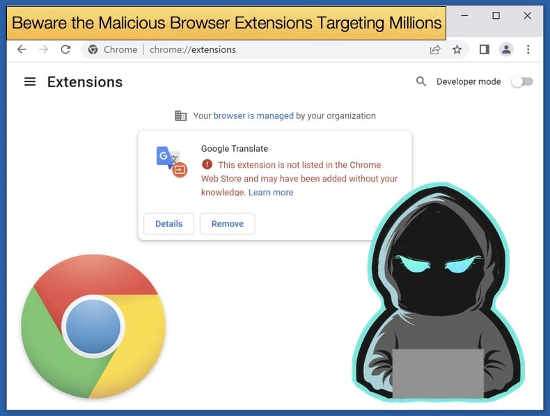 Some malicious Google Chrome extensions are stealing credentials and mining  cryptos