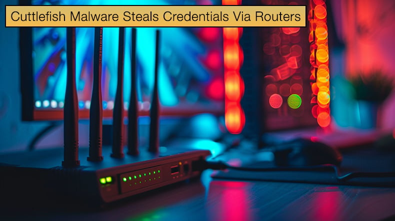Cuttlefish Malware Steals Credentials Via Routers
