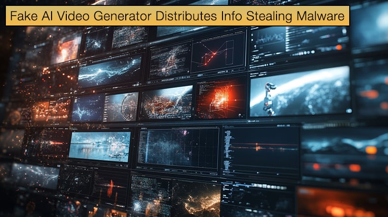 Fake AI Video Generator Distributes Info Stealing Malware