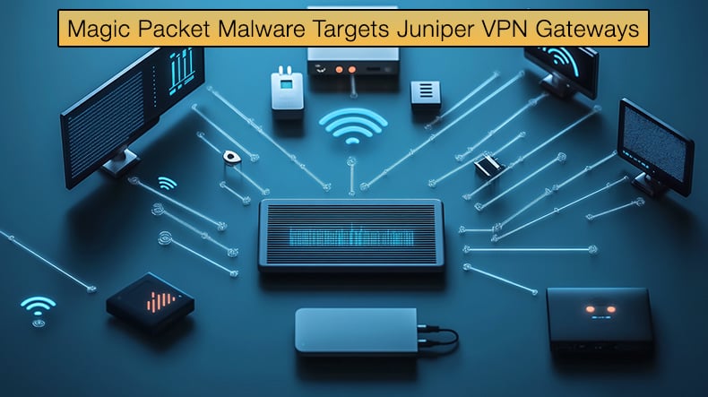 Magic Packet Malware Targets Juniper VPN Gateways