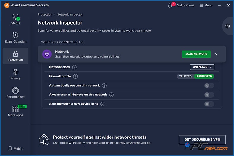 avast network inspector