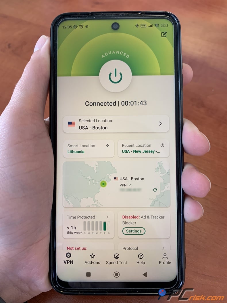 Android home screen