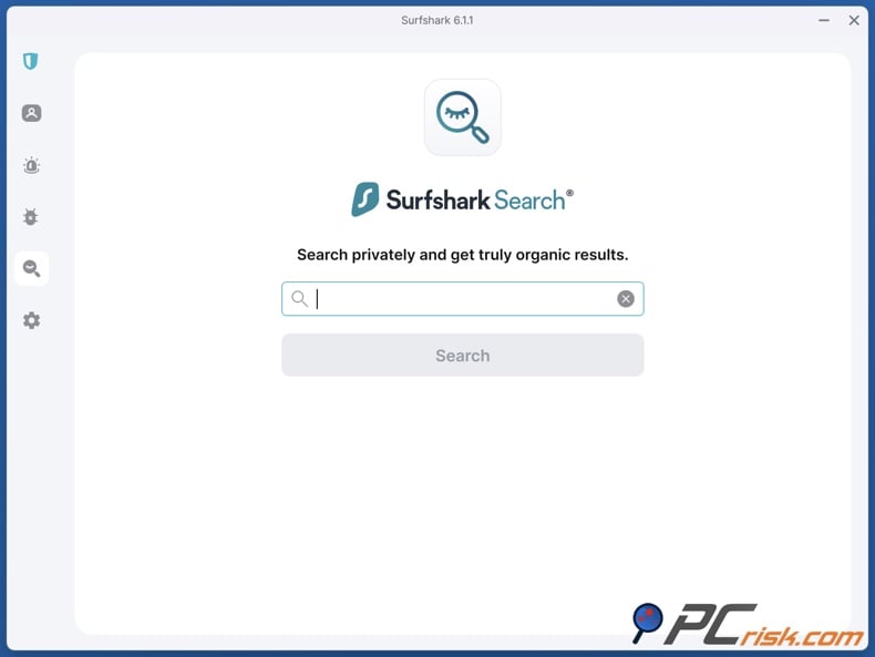 Surfshark Search engine