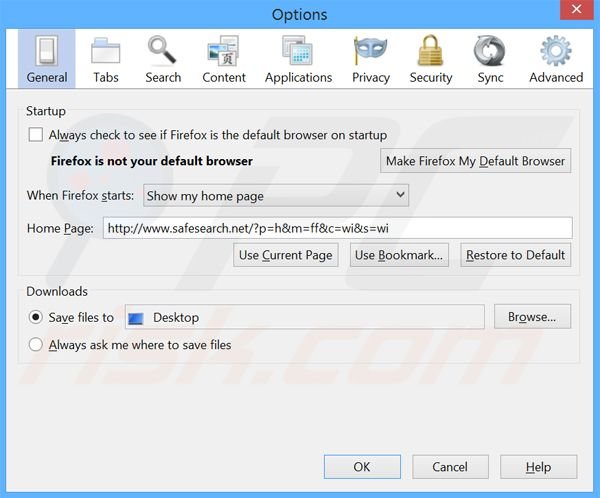 How to get rid of SafeSearch.net Redirect - virus removal guide (updated)