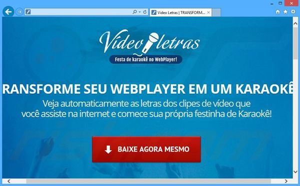 Video Letras adware