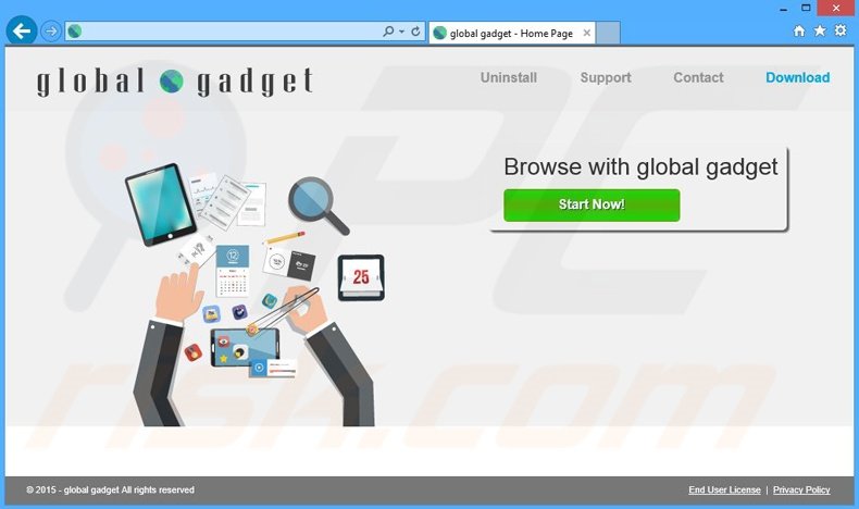 global gadget adware