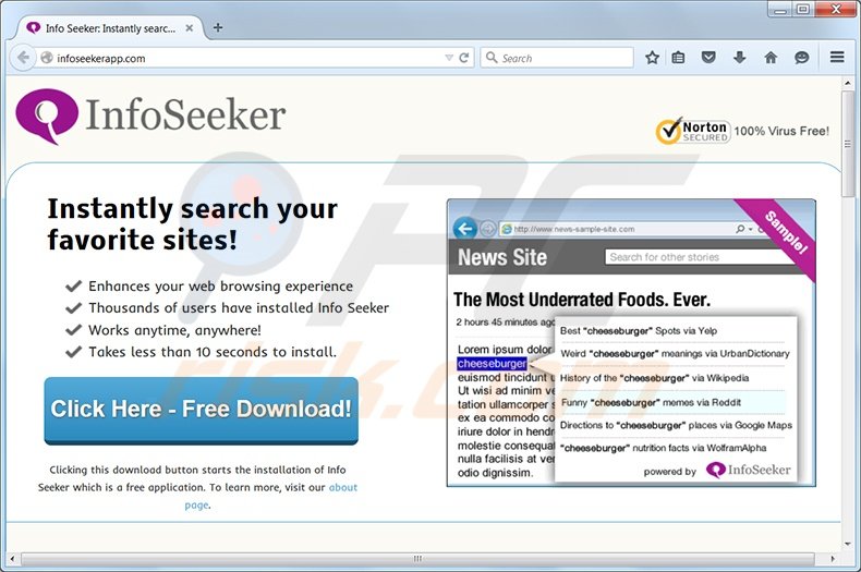 Info Seeker Ads