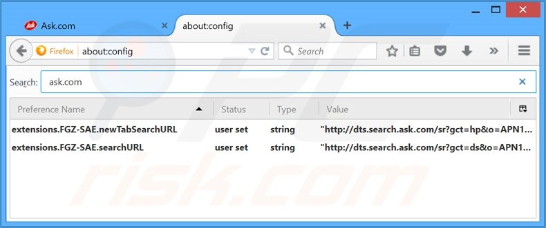 Removing Free Games Zone from Mozilla Firefox default search engine