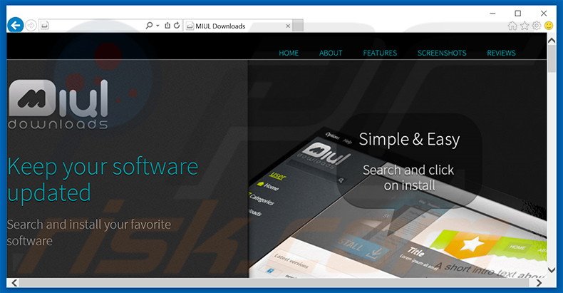 MiulDownloads adware