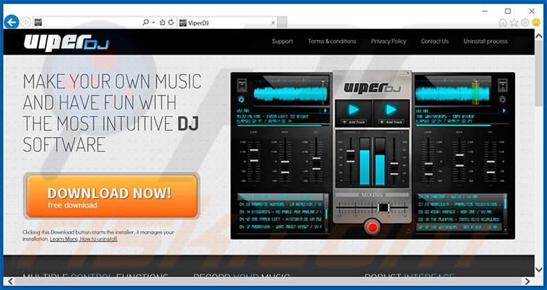 ViperDJ adware