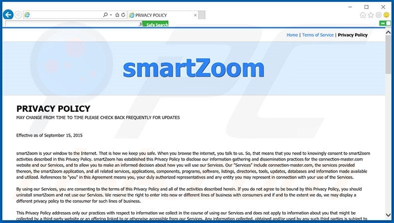 smartZoom adware