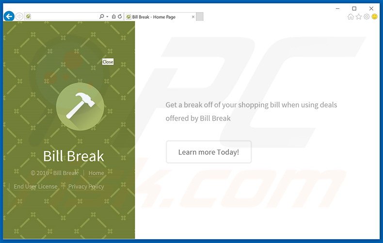 Bill Break adware