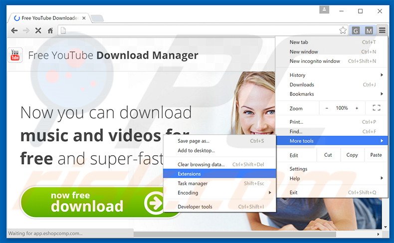 installer extension internet download manager google chrome