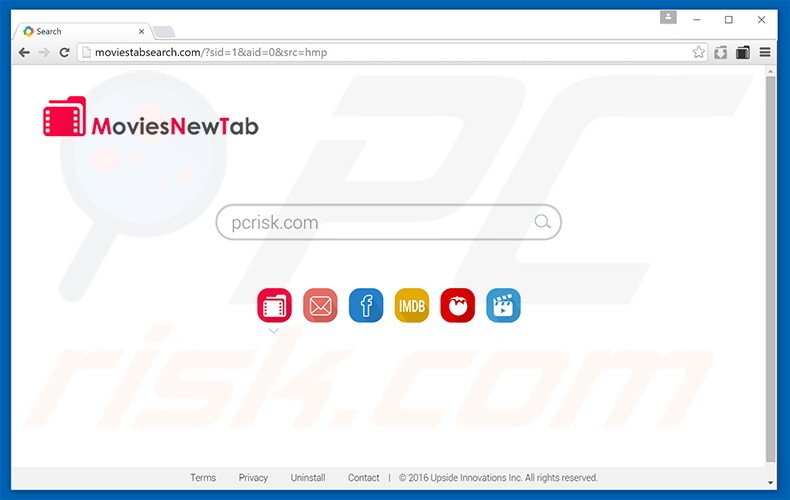 moviestabsearch.com browser hijacker