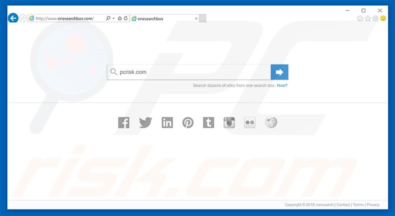 onesearchbox.com browser hijacker