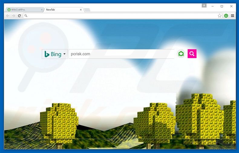 search.wikicraftpro.com browser hijacker