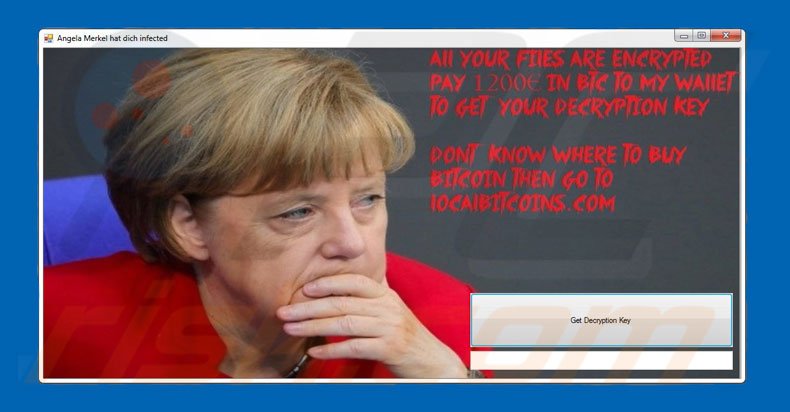 Angela Merkel decrypt instructions