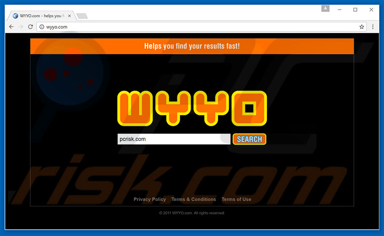 wyyo.com browser hijacker