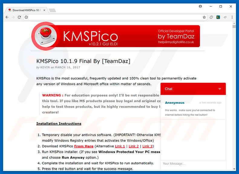 real kmspico download