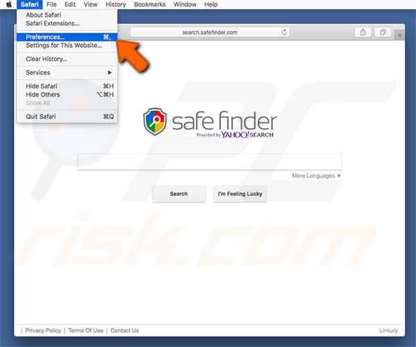 Как удалить safefinder с компьютера