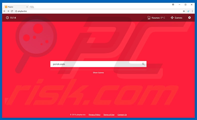 playbar.biz browser hijacker