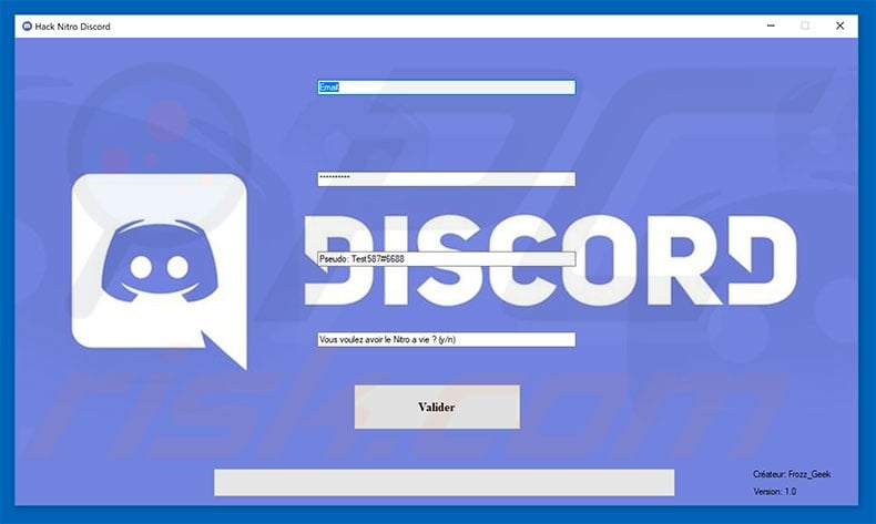 How to hijack discord account