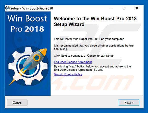 Official Win Boost Pro 2018 installer