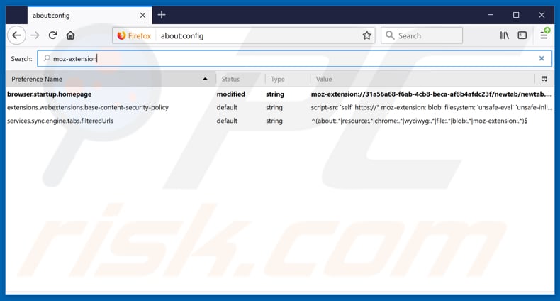 Removing search.hmapsanddrivingdirection.com from Mozilla Firefox default search engine