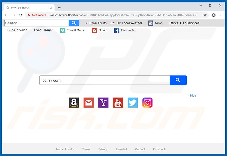 search.htransitlocator.co browser hijacker