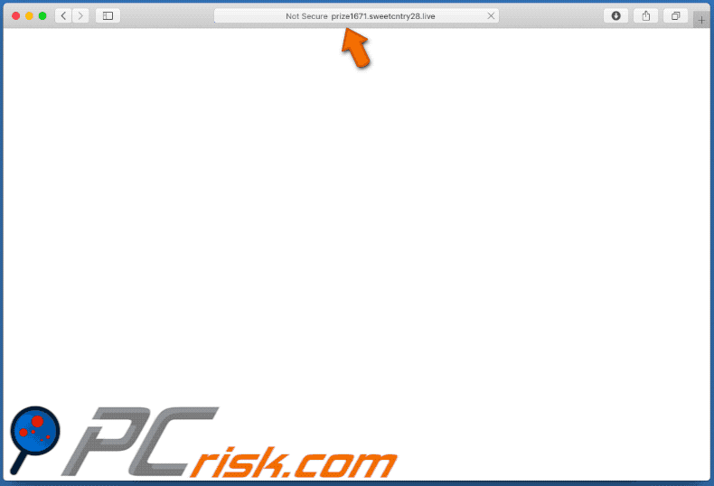 sweetcntry redirects to sites that display latest flash player scam