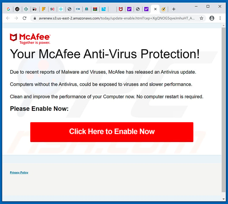 mcafee virus protection plan
