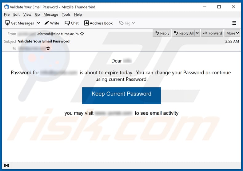 How To Remove Password Is About To Expire Today Email Scam Virus Removal Guide Updated