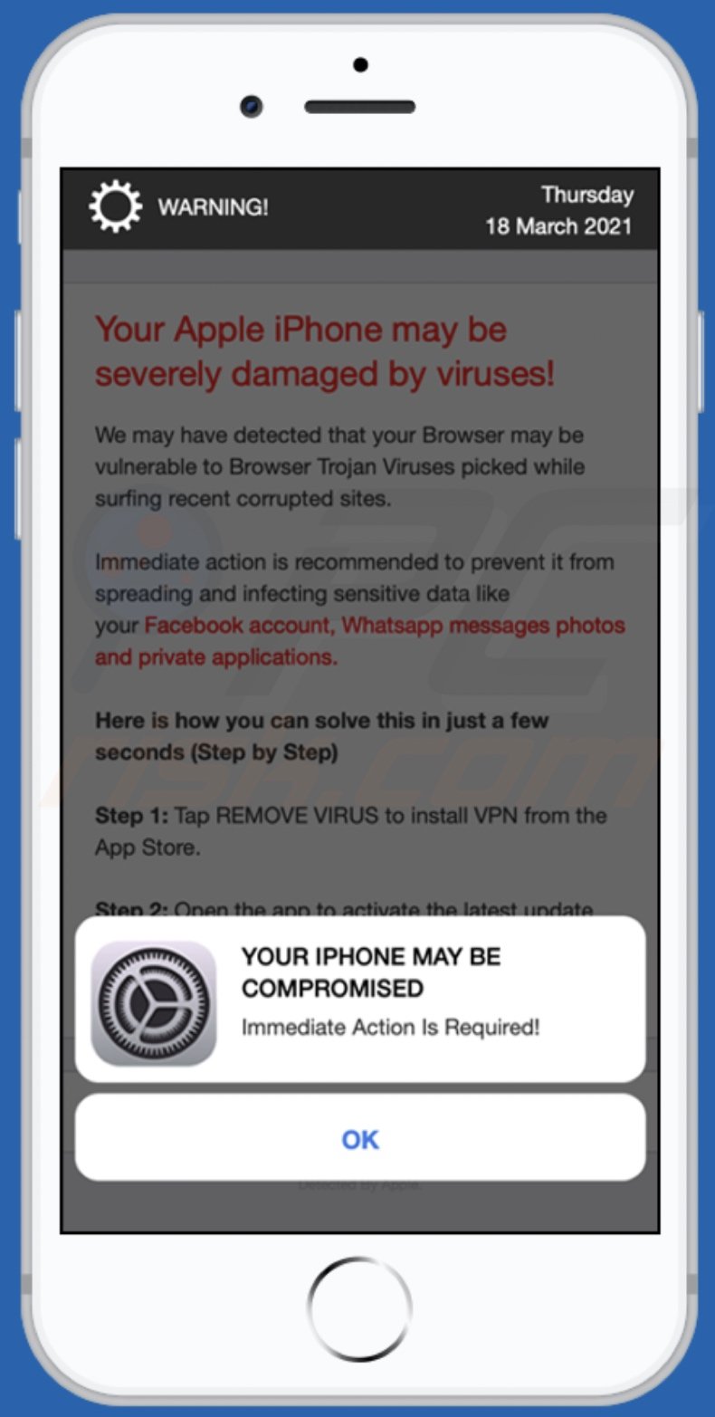 iPhones podem ser contaminados por vírus?
