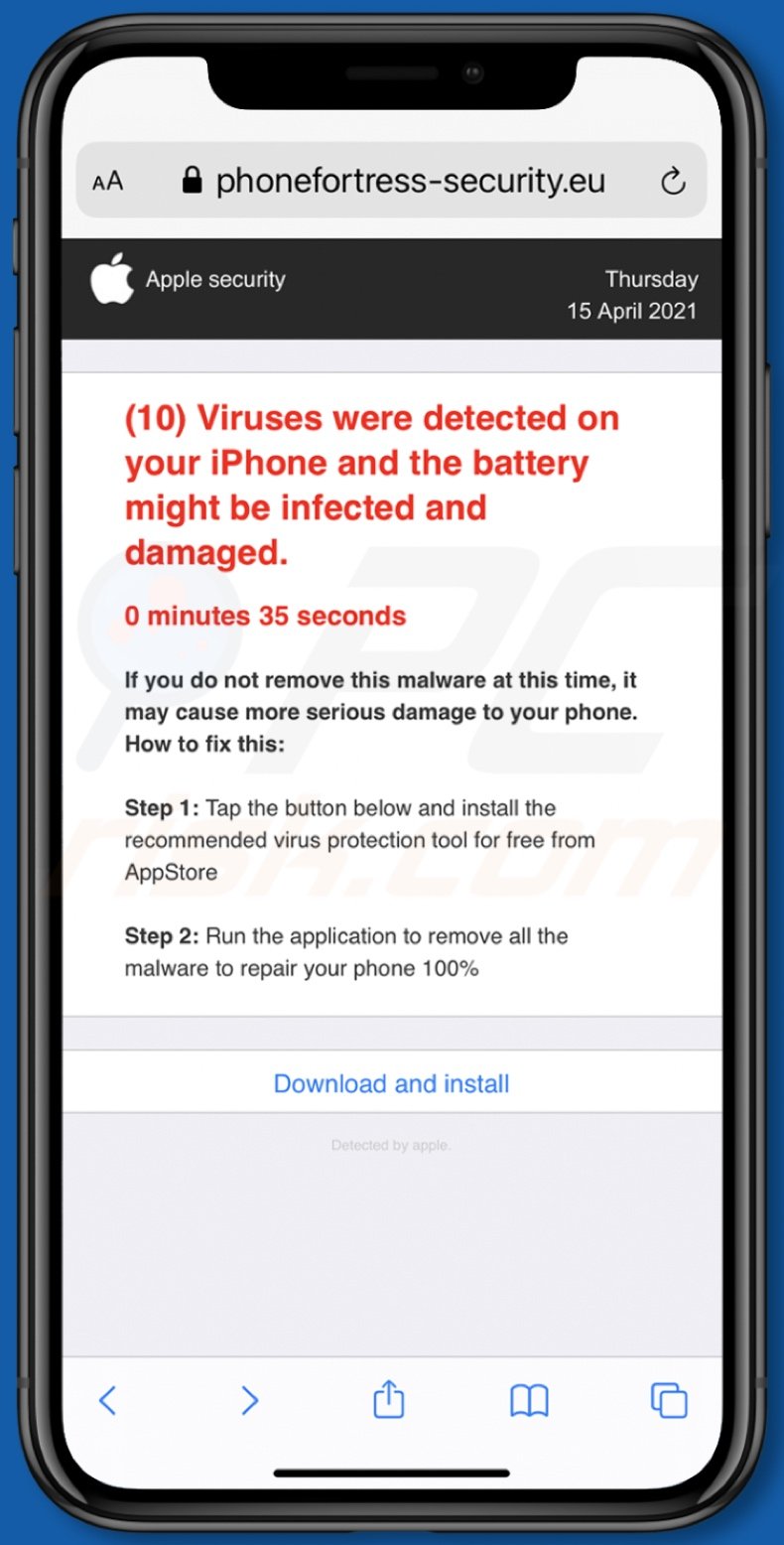 Viruses Were Detected On Your iPhone POP-UP Scam (Mac) - Removal steps, and macOS cleanup (updated)