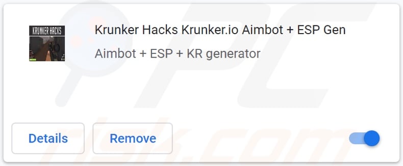 krunker hack extension