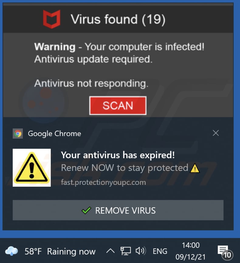 Protectionyoupc.com Ads - Remove unwanted ads (updated)