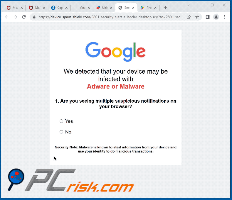 Is Infected With Trojan:SLocker POP-UP Scam - recovery (updated)