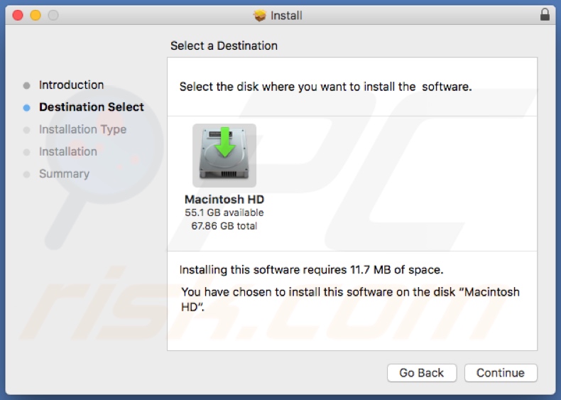 Installation setup of PDFCreator PUA (step 2)